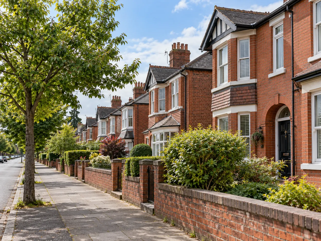 An established North West residential street